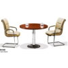 طاولة اجتماعات دائرية كروم – N10D