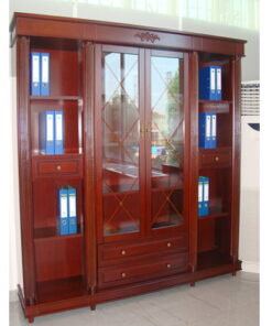 مكتبة مكتبية زجاجية فاخرة – CF-5634