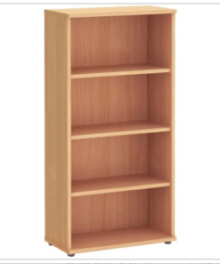 Alternative view of مكتبة مفتوحة خشبية متعددة الرفوف – WEFAL-OPEN-BOOKCASE-WBC-01