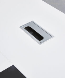 Alternative view of طاولة مكتب تنفيذية بيضاء حديثة – ET-144W-OFFICE-TABLE