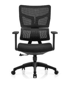 كرسي مكتبي شبكي أسود متوسط – B2203-MEDIUM-BACK-CHAIR-BLACK 8