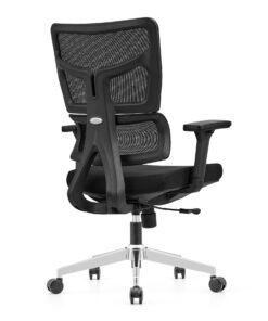كرسي مكتبي شبكي أسود متوسط – B2203-MEDIUM-BACK-CHAIR-BLACK 11
