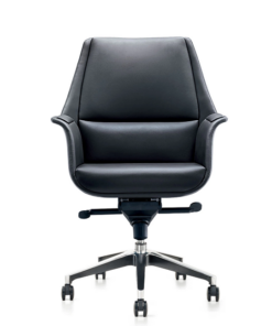 Alternative view of كرسي مكتب جلد متوسط الظهر – E810B--MEDIUM-BACK-LEATHER-CHAIR-PU