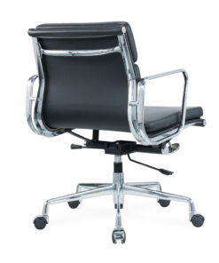 Alternative view of 2721B- Medium Back Chair Black PU