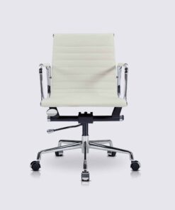 Alternative view of 2720B-Medium Back PU Chair Beige